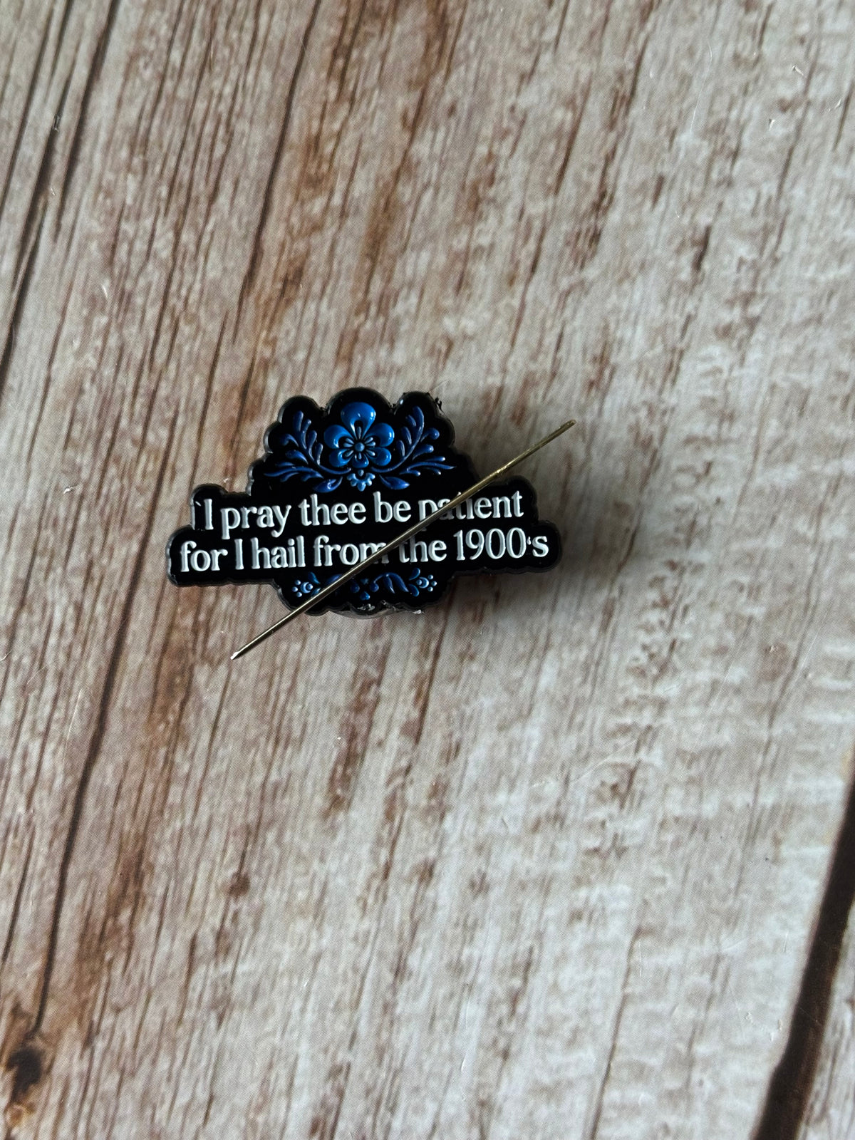 I Pray Thee Be Patient Needle Minder