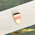 Pink Coffee Needle Minder