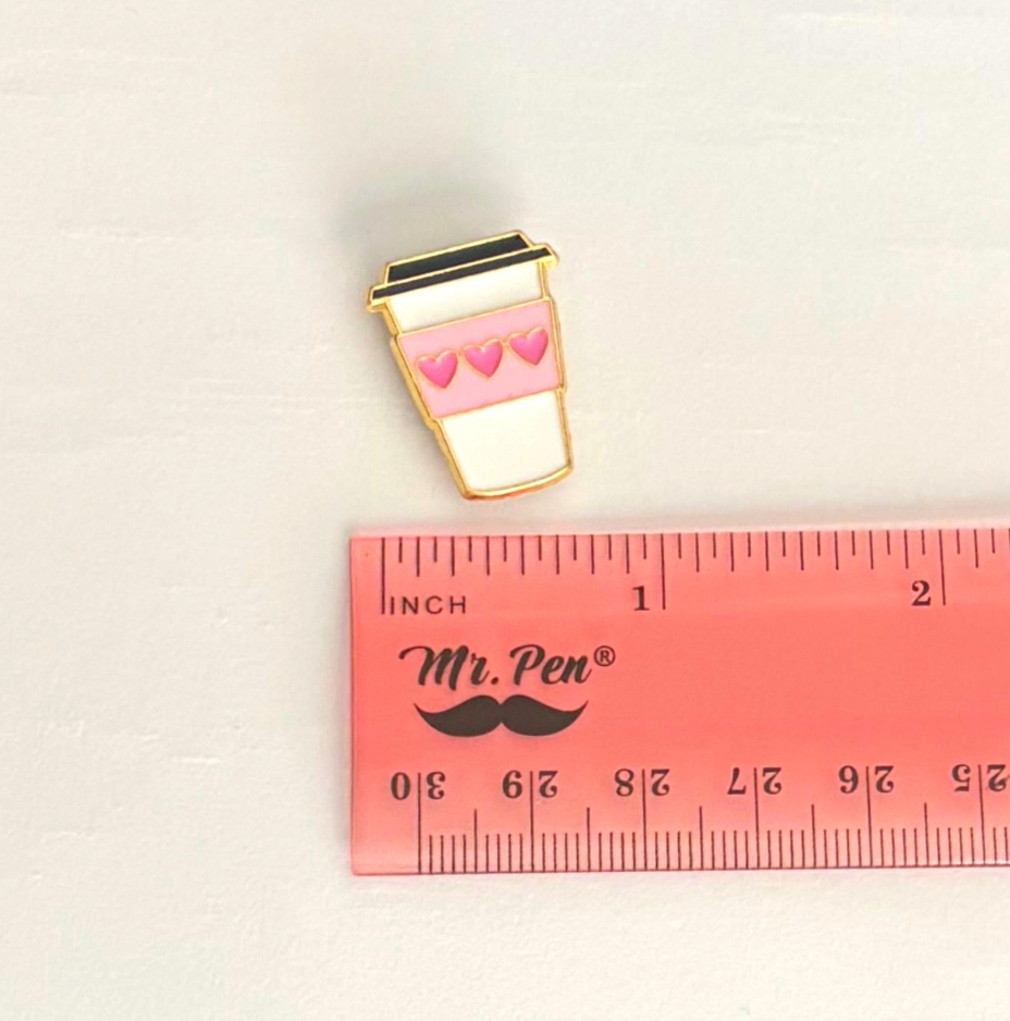 Pink Coffee Needle Minder