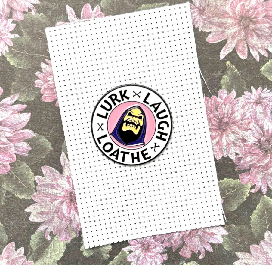 Lurk Laugh Loathe Needle Minder