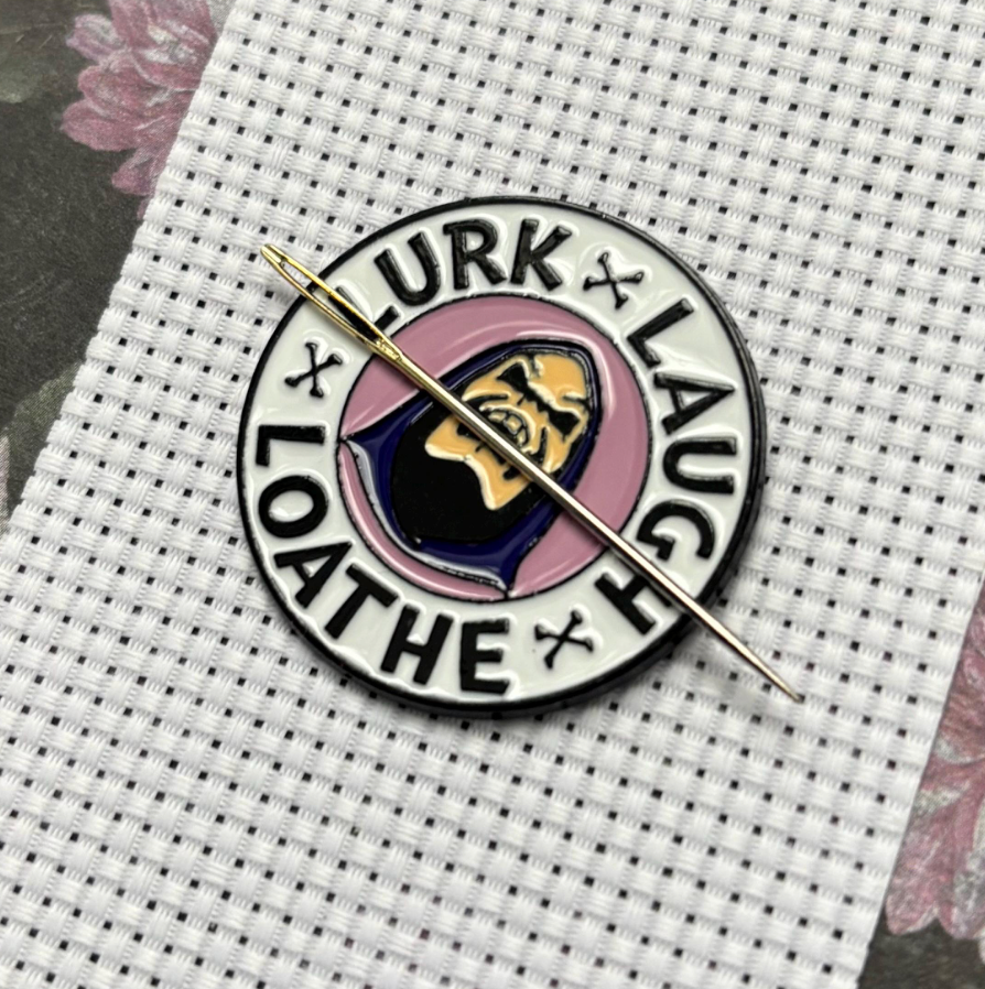 Lurk Laugh Loathe Needle Minder