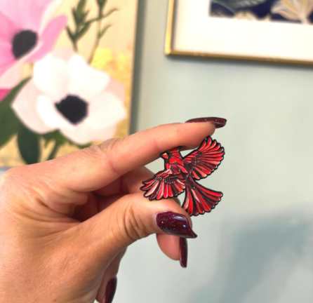 Cardinal Needle Minder