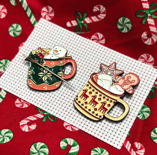 Winter Mug Needle Minder
