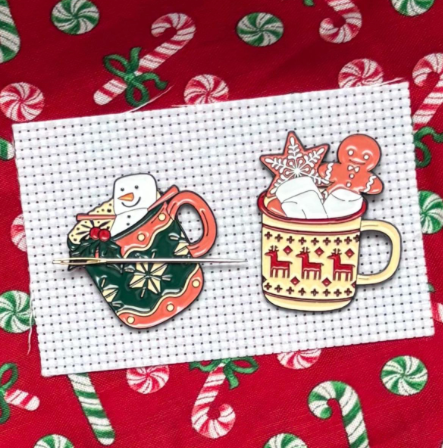 Winter Mug Needle Minder