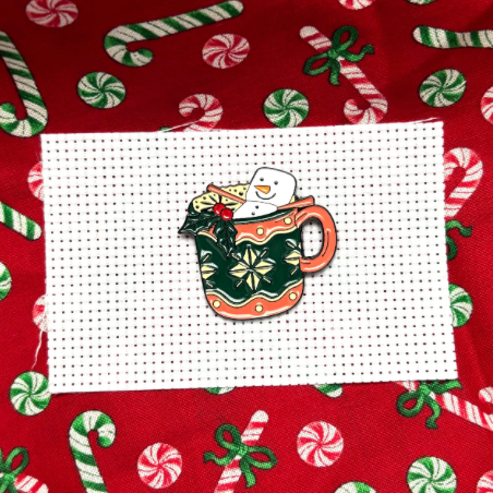 Winter Mug Needle Minder