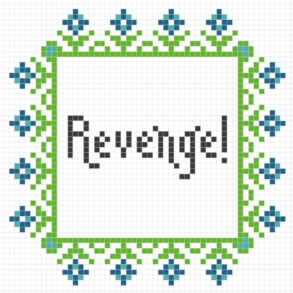 FREE Cross Stitch Pattern - Revenge!
