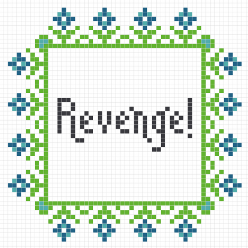 FREE Cross Stitch Pattern - Revenge!