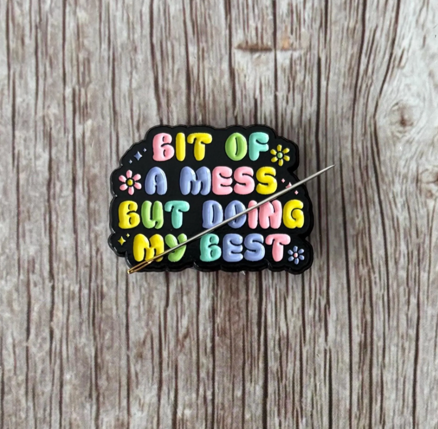 Bit of a Mess But Doing My Best Needle Minder