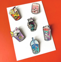 Scary Milkshake Strong Needle Minder for Cross Stitch, Embroidery, Crafts
