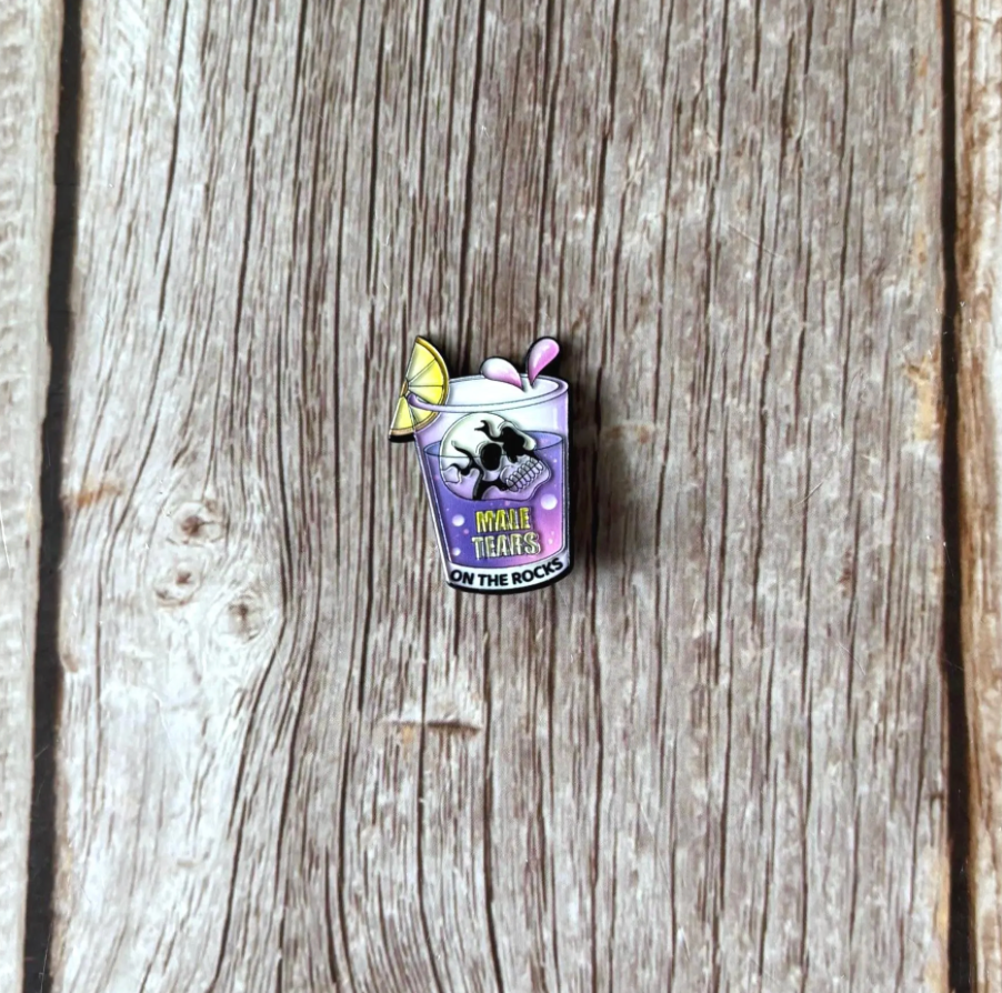 Scary Milkshake Strong Needle Minder for Cross Stitch, Embroidery, Crafts