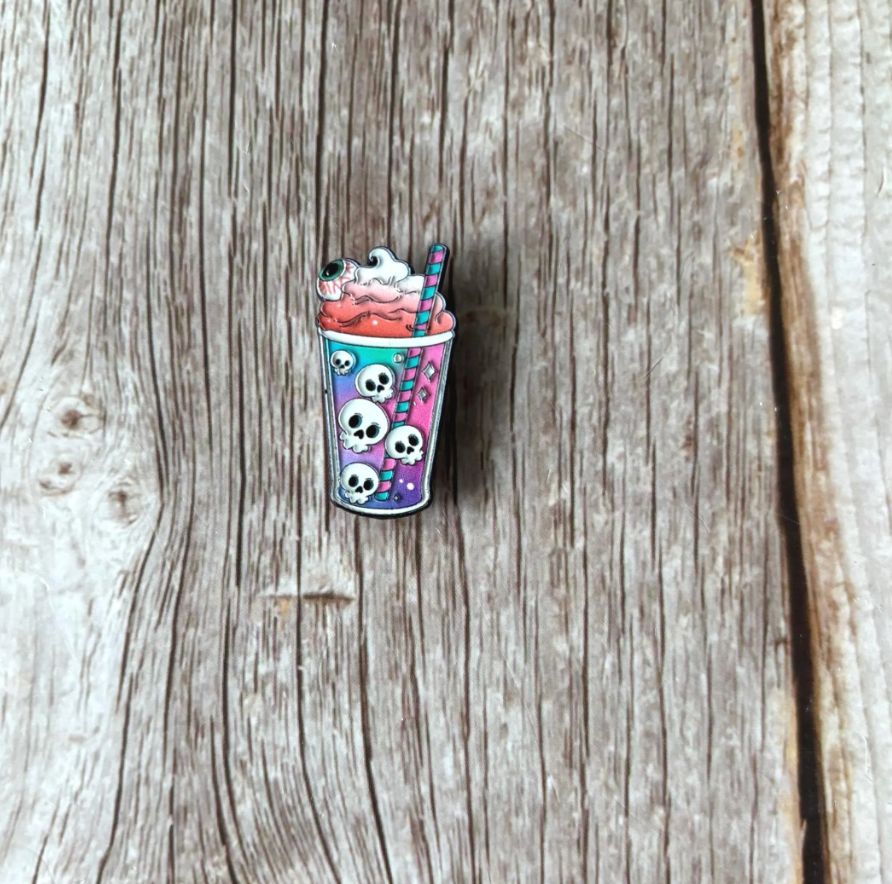 Scary Milkshake Strong Needle Minder for Cross Stitch, Embroidery, Crafts